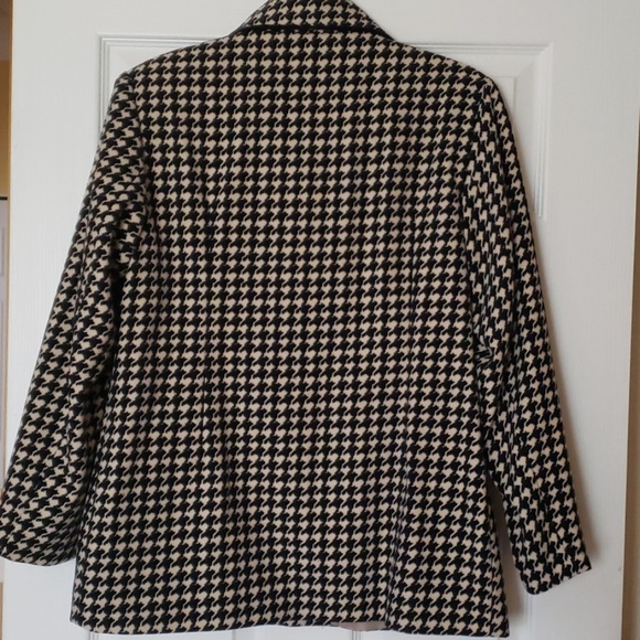 NWOT, Vintage Houndstooth Jacket, Small - Picture 5 of 7